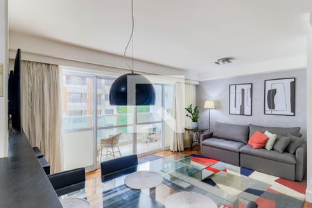 Sala de apartamento para alugar com 1 quarto, 83m² em Vila Gertrudes, São Paulo
