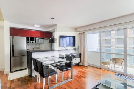 Sala de apartamento para alugar com 1 quarto, 83m² em Vila Gertrudes, São Paulo