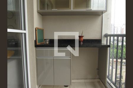 Sala - Varanda de apartamento para alugar com 2 quartos, 57m² em Umuarama, Osasco