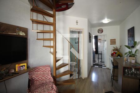 Sala de apartamento para alugar com 1 quarto, 42m² em São José, Porto Alegre