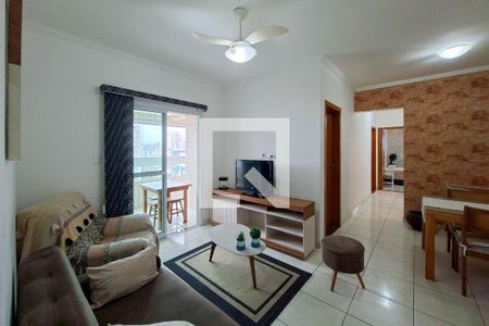 Sala de apartamento para alugar com 3 quartos, 100m² em Aviação, Praia Grande