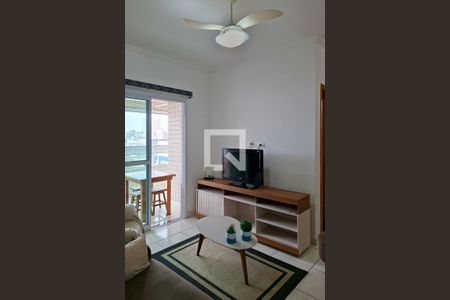 Sala de apartamento para alugar com 3 quartos, 100m² em Aviação, Praia Grande