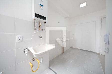 Sala/Cozinha de apartamento para alugar com 2 quartos, 38m² em Cidade Antônio Estêvão de Carvalho, São Paulo