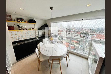 Varanda da Sala de apartamento à venda com 2 quartos, 74m² em Santana, São Paulo