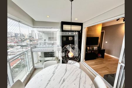 Varanda da Sala de apartamento à venda com 2 quartos, 74m² em Santana, São Paulo