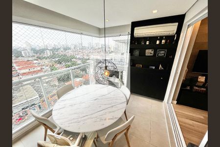 Varanda da Sala de apartamento à venda com 2 quartos, 74m² em Santana, São Paulo