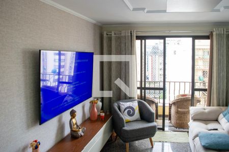 Sala  de apartamento à venda com 3 quartos, 104m² em Vila Gomes Cardim, São Paulo