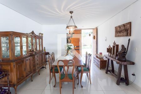 Sala de Jantar de casa de condomínio à venda com 5 quartos, 503m² em Alphaville Nova Lima, Nova Lima