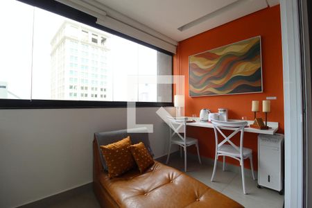 Sala/Cozinha de kitnet/studio para alugar com 1 quarto, 30m² em Vila Olímpia, São Paulo