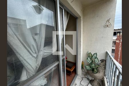 Varanda da Sala de apartamento para alugar com 2 quartos, 51m² em Cascadura, Rio de Janeiro