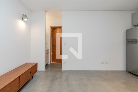 Sala/ Cozinha de apartamento para alugar com 1 quarto, 36m² em Brooklin, São Paulo