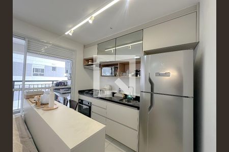 Sala/Cozinha de apartamento para alugar com 2 quartos, 49m² em Barra Funda, São Paulo