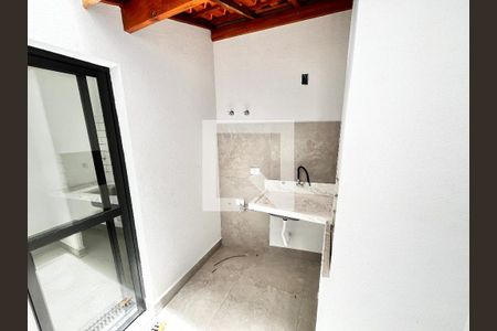 Área comum - Churrasqueira/Quintal de casa para alugar com 2 quartos, 70m² em Vila Guaca, São Paulo