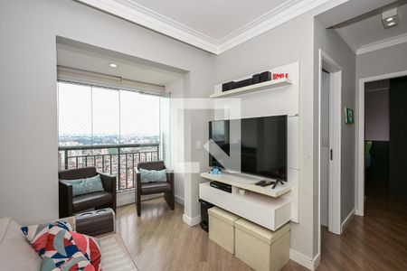 Sala de Tv de apartamento à venda com 2 quartos, 48m² em Vila Andrade, São Paulo