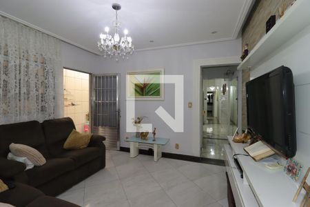 Sala de casa à venda com 3 quartos, 144m² em Jardim Santo Alberto, Santo André