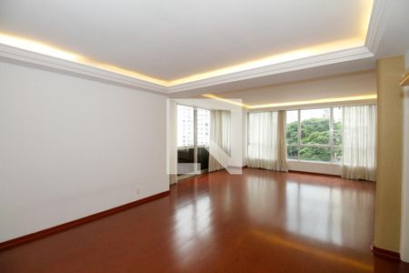 Sala de Estar e Jantar de apartamento à venda com 4 quartos, 193m² em Jardim Paulista, São Paulo