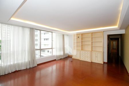 Sala de Estar e Jantar de apartamento à venda com 4 quartos, 193m² em Jardim Paulista, São Paulo