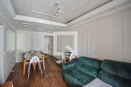 Sala de apartamento à venda com 3 quartos, 86m² em Vila Caminho do Mar, São Bernardo do Campo