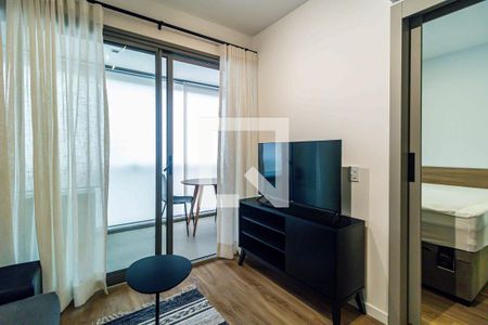 Sala de apartamento para alugar com 1 quarto, 37m² em Pinheiros, São Paulo