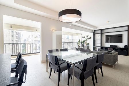 Sala de Jantar de apartamento à venda com 3 quartos, 154m² em Itaim Bibi, São Paulo