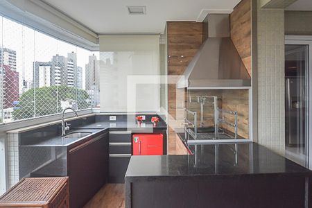Varanda gourmet de apartamento à venda com 4 quartos, 255m² em Vila Alvaro Marques, São Bernardo do Campo