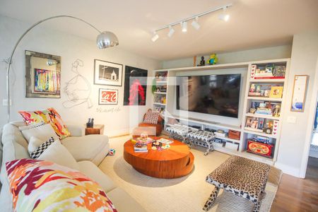 Sala de apartamento à venda com 3 quartos, 210m² em Vila Morumbi, São Paulo