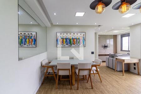 Sala de Jantar de apartamento para alugar com 1 quarto, 49m² em Usina Piratininga, São Paulo