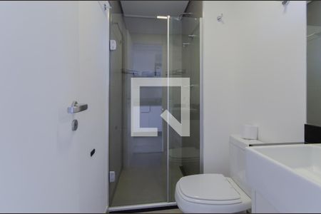 Banheiro de kitnet/studio para alugar com 1 quarto, 22m² em Vila Mariana, São Paulo