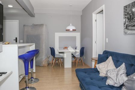 Sala de apartamento para alugar com 1 quarto, 45m² em Várzea da Barra Funda, São Paulo