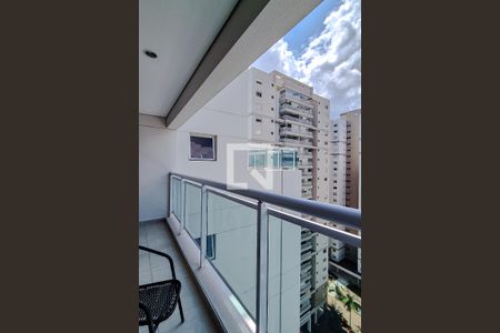 Varanda da Sala de apartamento para alugar com 1 quarto, 45m² em Várzea da Barra Funda, São Paulo