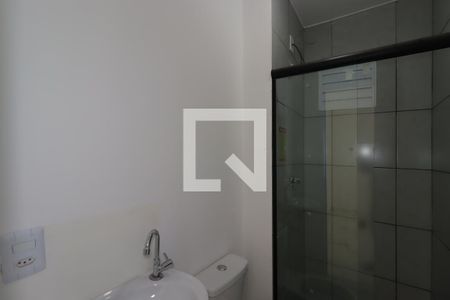 Banheiro de apartamento para alugar com 1 quarto, 33m² em Parque das Nações, Santo André