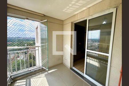 Varanda da Sala de apartamento à venda com 2 quartos, 62m² em Vila Augusta, Guarulhos