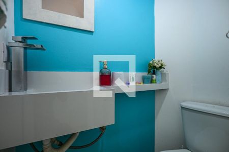 Lavabo de casa de condomínio para alugar com 3 quartos, 158m² em Jardim Taboao, São Paulo