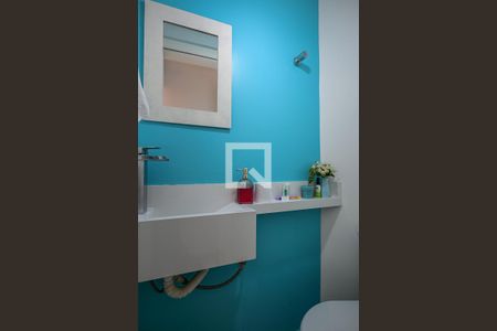 Lavabo de casa de condomínio para alugar com 3 quartos, 158m² em Jardim Taboao, São Paulo