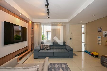 Sala de casa de condomínio para alugar com 3 quartos, 158m² em Jardim Taboao, São Paulo