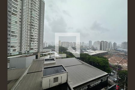 Sala/Cozinha de apartamento para alugar com 1 quarto, 31m² em Barra Funda, São Paulo