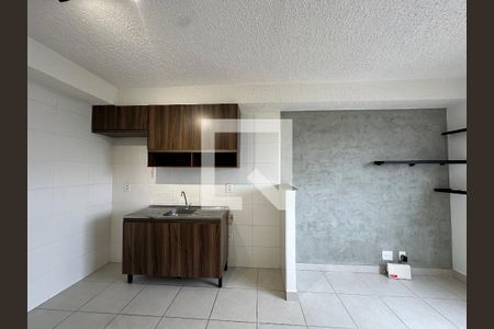 Sala/Cozinha de apartamento para alugar com 1 quarto, 31m² em Barra Funda, São Paulo
