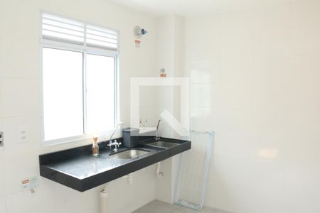 Cozinha de apartamento para alugar com 2 quartos, 42m² em Jardim Alvorada, Nova Iguaçu