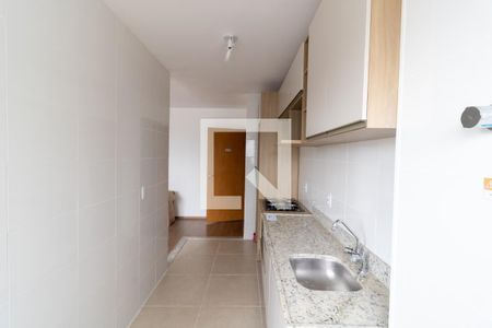 Cozinha e Área de Serviço de apartamento para alugar com 2 quartos, 55m² em Camaquã, Porto Alegre