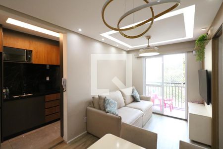 Sala de apartamento para alugar com 2 quartos, 55m² em Centro, Diadema