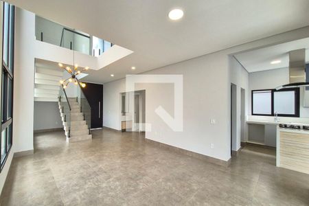 Sala de casa de condomínio à venda com 3 quartos, 280m² em Swiss Park, Campinas