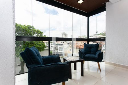 Varanda de apartamento para alugar com 2 quartos, 55m² em Chácara Santo Antônio (zona Leste), São Paulo