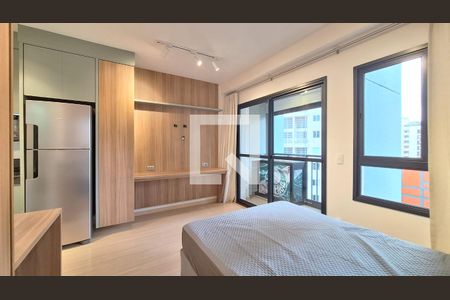 Sala/Quarto de kitnet/studio para alugar com 1 quarto, 25m² em Perdizes, São Paulo
