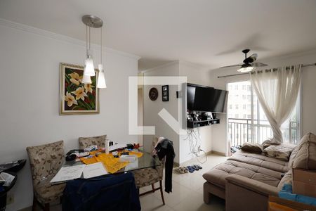 Sala  de apartamento à venda com 3 quartos, 55m² em Parque Novo Mundo, São Paulo
