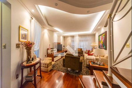 Sala de casa à venda com 3 quartos, 181m² em Vila Scarpelli , Santo André