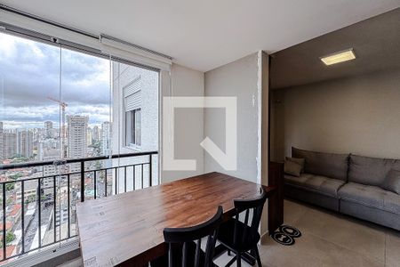 Varanda da Sala de apartamento para alugar com 1 quarto, 39m² em Belenzinho, São Paulo
