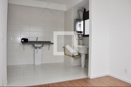 Detalhe - Sala de apartamento para alugar com 1 quarto, 30m² em Vila Albertina, São Paulo