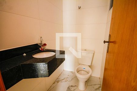 Banheiro Social de apartamento para alugar com 2 quartos, 50m² em Balneario Flórida, Praia Grande