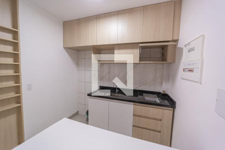 Sala/Cozinha de apartamento para alugar com 1 quarto, 26m² em Vila Ré, São Paulo