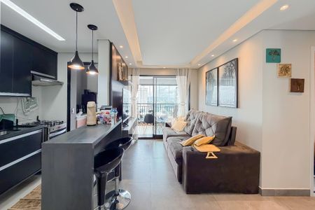 Sala de apartamento à venda com 2 quartos, 59m² em Vila Dom Pedro I, São Paulo